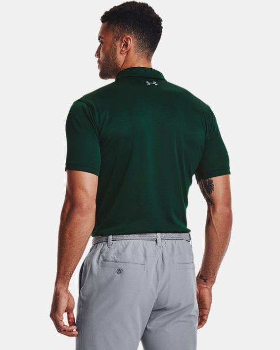 Men's UA Tech™ Polo, Green, pdpMainDesktop image number 1